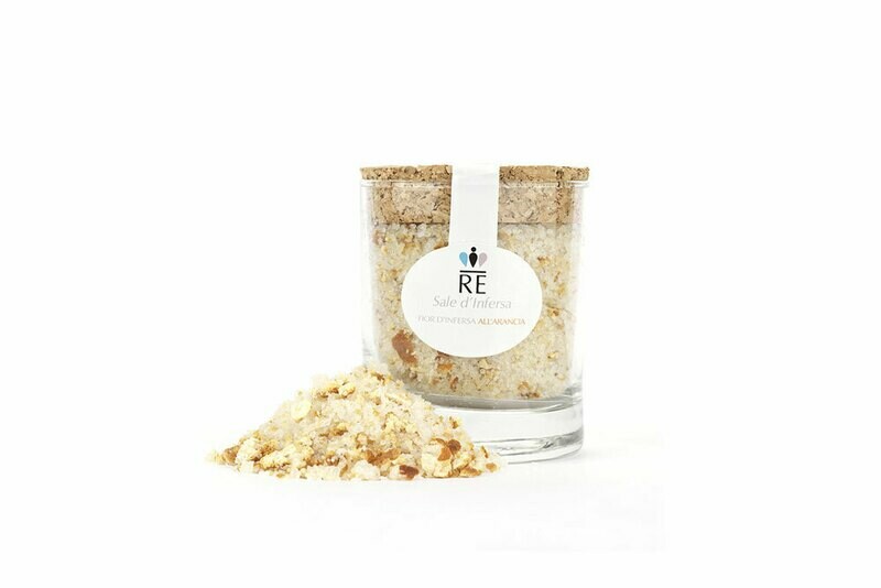 Fior di sale all&#39;arancia 100 gr