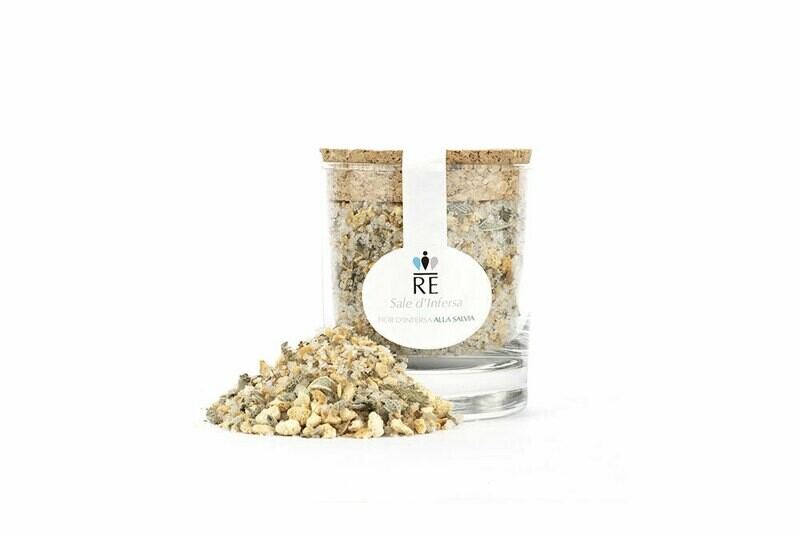 Fior di sale alla salvia 100 gr