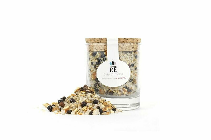 Fior di sale al ginepro 100 gr
