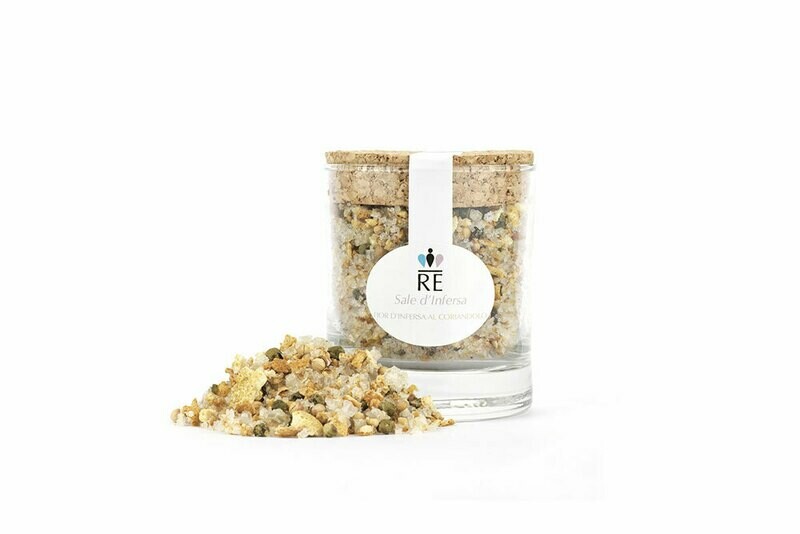 Fior di sale al coriandolo 100 gr