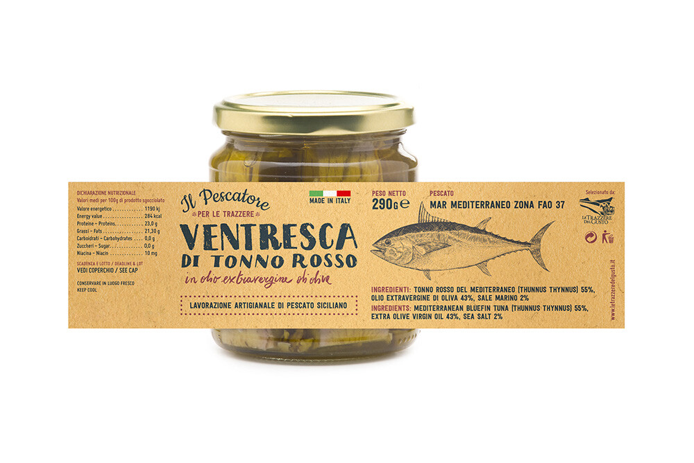 Ventresca di Tonno rosso  200 gr