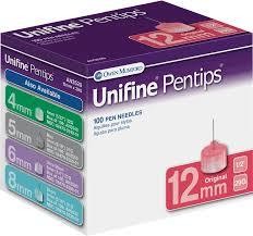 Unifine Pen Needles 12 mm 1/2" 29G (100 ct)