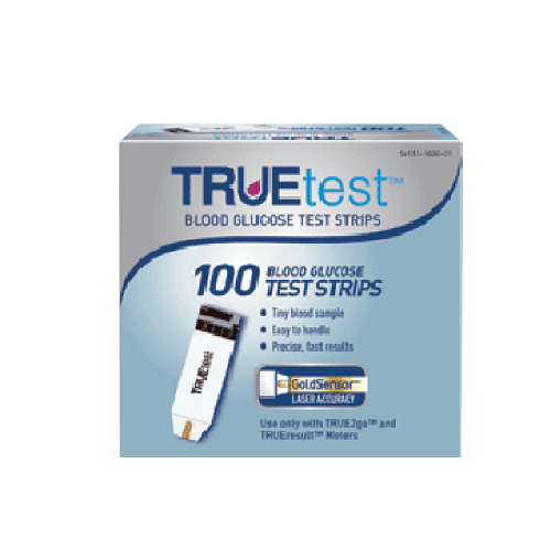TRUEtest Glucose Test Strips (100 count)