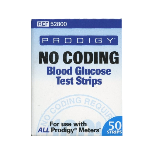Prodigy No Coding Test Strips (50 count) - Expired