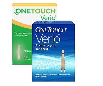 One Touch Verio Test Strips (50 count)