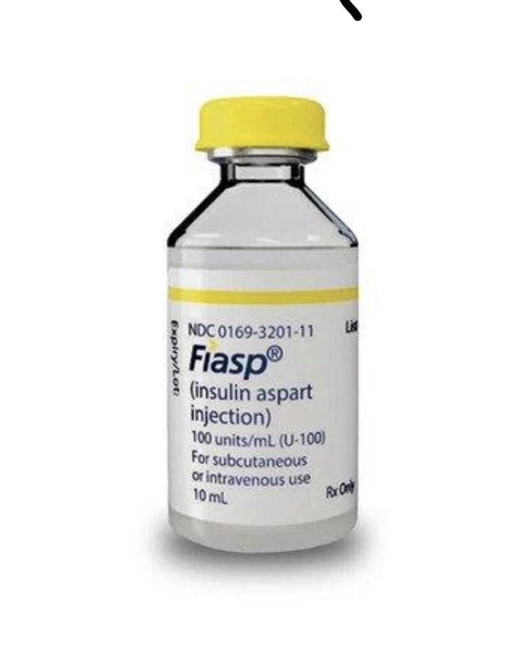 Fiasp Vial 10 mL Vial Expire 2/23+