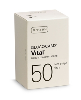 Arkray Glucocard Vital 50 Test Strips (50 count)