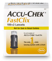 Accu-Chek FastClix Lancets (102 count)