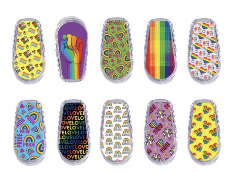 G6 Transmitter Stickers LGBTQIA+ Pride Decals 10 Count Variety Pack