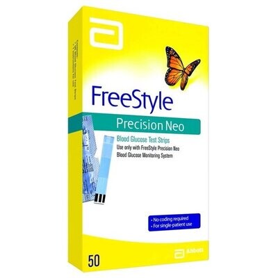 Precision Neo Test Strips 50 Count Expires 7/31/22