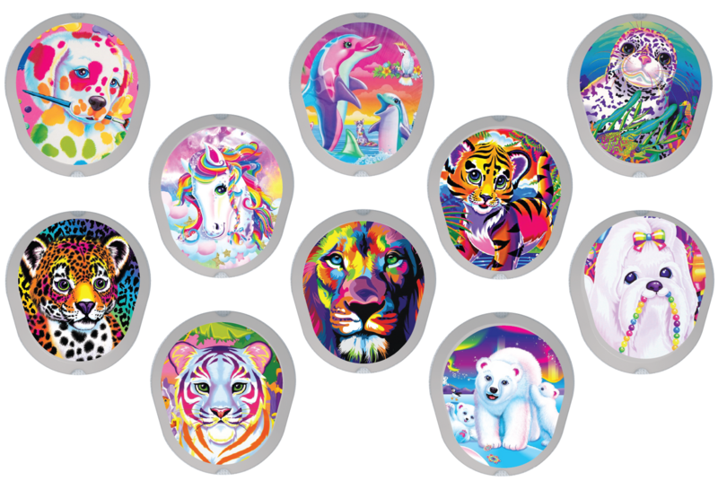 Dexcom G7 Transmitter Stickers Girl&#39;s Dexcom Sticker 10-Count | Glucomart