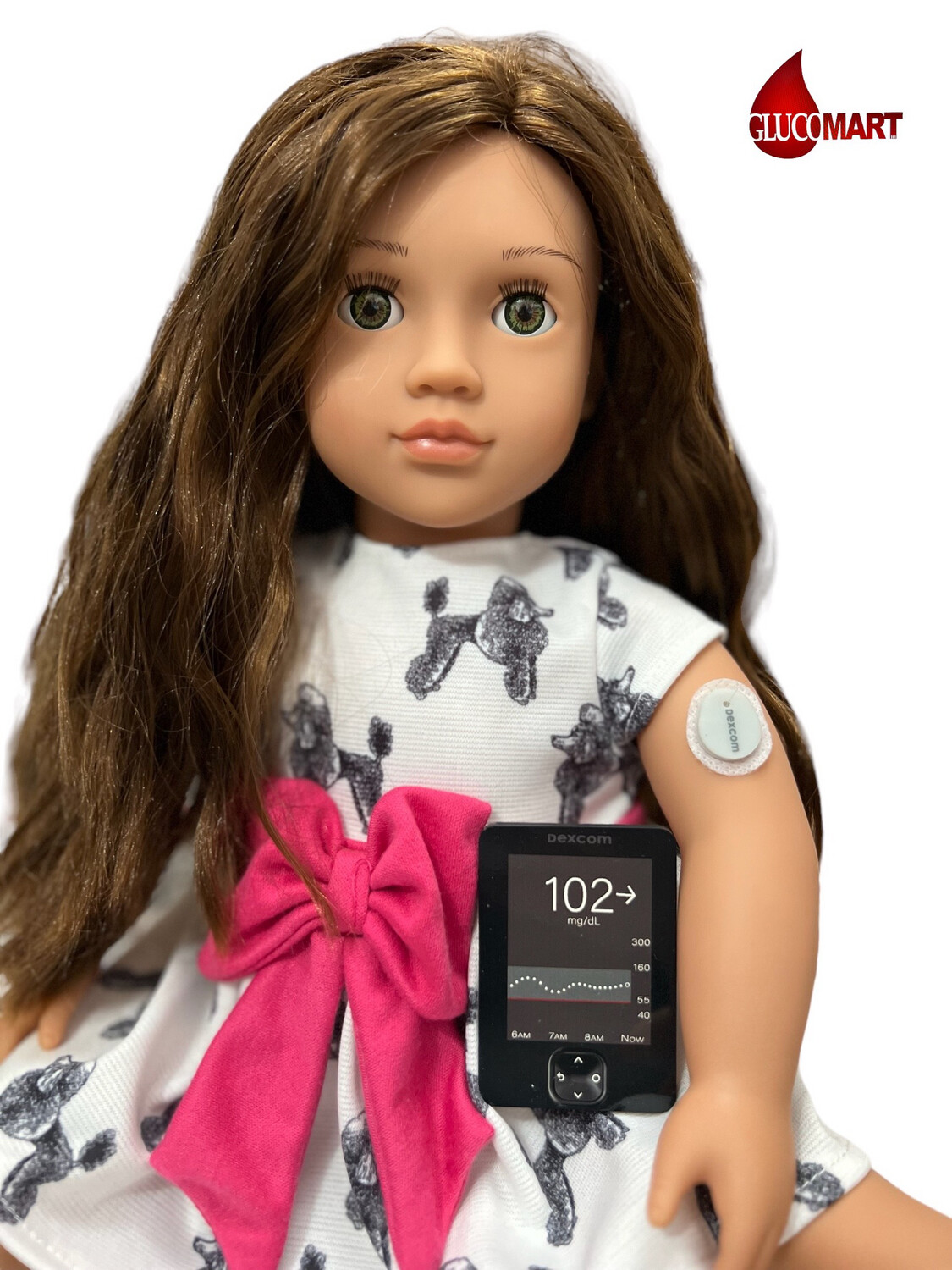 Toy Dexcom G7 Receiver and Transmitter Doll Dexcom Bear Dexcom Toy Diabetes Kit Glucomart