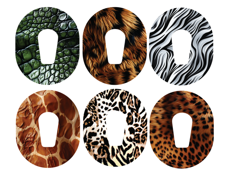 Glucomart Premium Dexcom G6 Patches and Dexcom G6 Stickers Animal Dexcom Tapes 6-Pack RETIRING