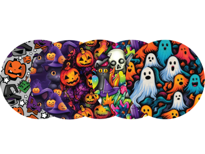 Glucomart Premium Libre Patches Halloween Libre OverPatch 5-Pack