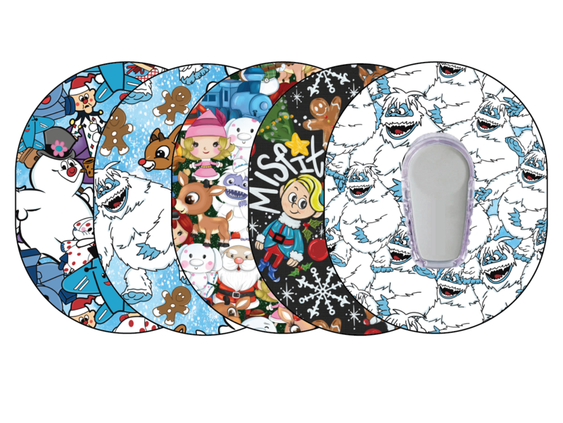 Glucomart Premium Dexcom G6 Patches Christmas Dexcom Patch 5-Pack
