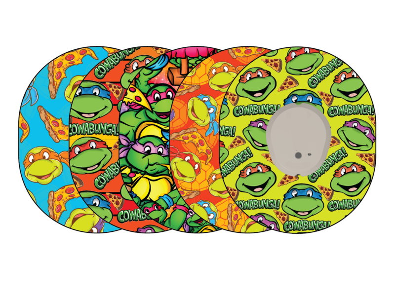 Glucomart Premium Dexcom G7 Patches Turtles Dexcom Patch 5-Pack