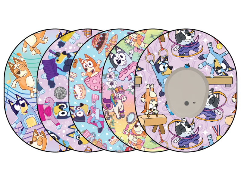 Premium G7 Patches Blue Dog G7 Adhesive 5Pack