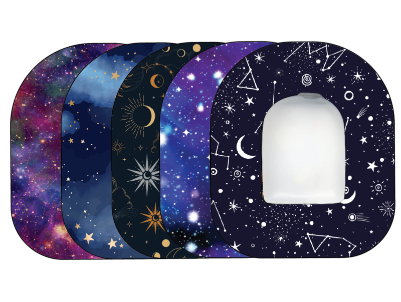 Glucomart Premium Omnipod Adhesive Patches Galaxy Omnipod 5-Pack