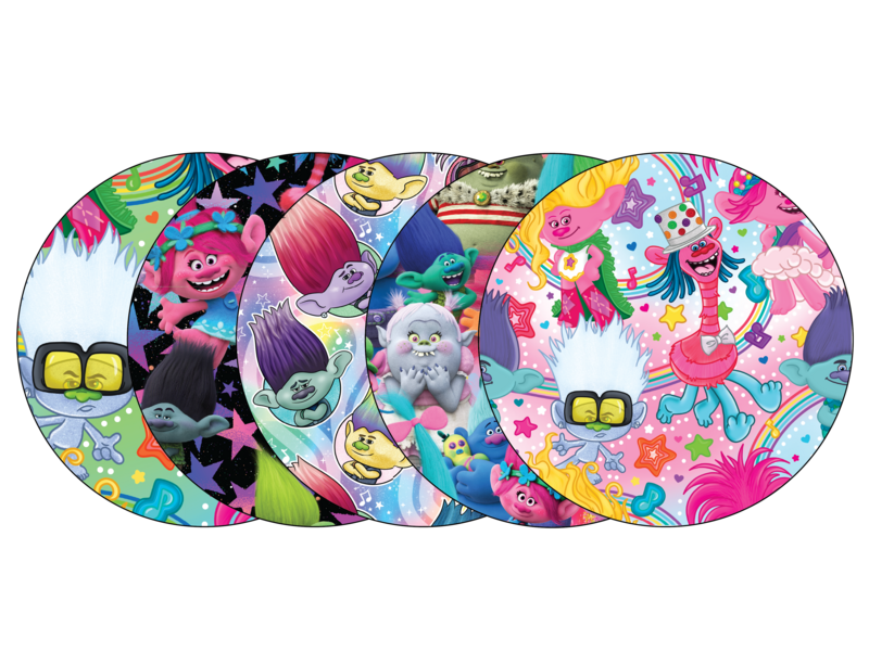 Glucomart Premium Libre Patches Trolls Libre OverPatch or Dexcom G7 Patch 5-Pack - RETIRING