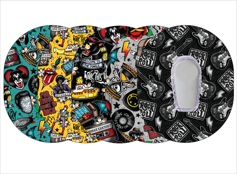 Glucomart Dexcom G6 Adhesive Patches 5-Pack - Music RETIRING