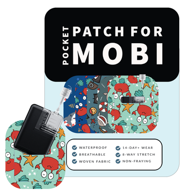Mobi Adhesive Pocket (5 Pack) | Sea Creatures