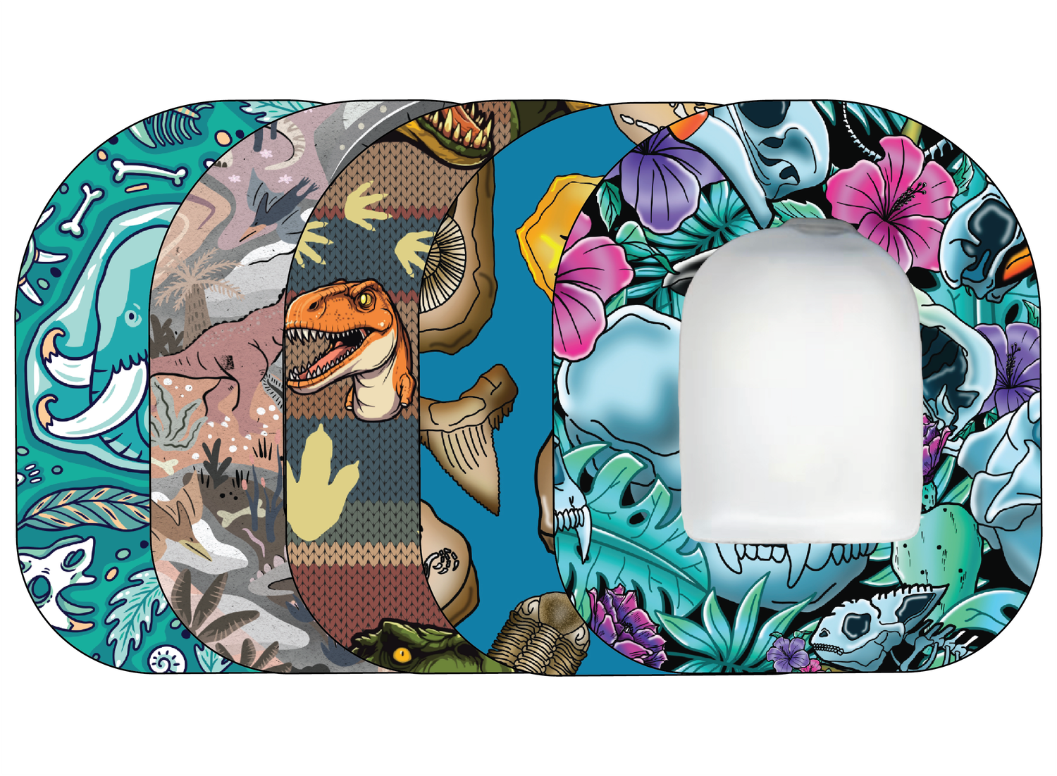 Glucomart Omnipod Adhesive Patches (5-Pack) | Prehistoric
