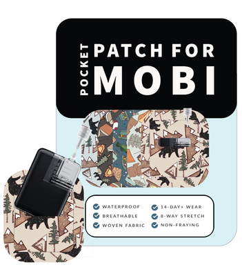 Adhesive Pocket for Mobi Insulin Pump (5-Pack) | Camping