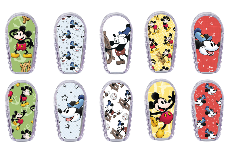 Glucomart Dexcom G6 Transmitter Stickers Magical Mouse