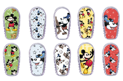 Glucomart Dexcom G6 Transmitter Stickers Magical Mouse