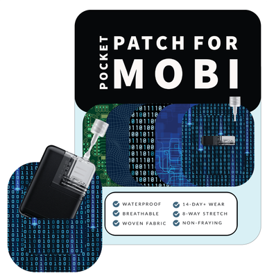 Adhesive Pocket for Mobi Insulin Pump (5-Pack) Cyber