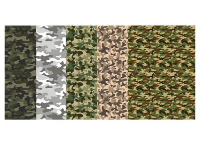 Tube Tape for Nasogastric or Oxygen Tubes | Camo 5-Pack Medical Tape (4&quot; x 3&quot; Sheets)