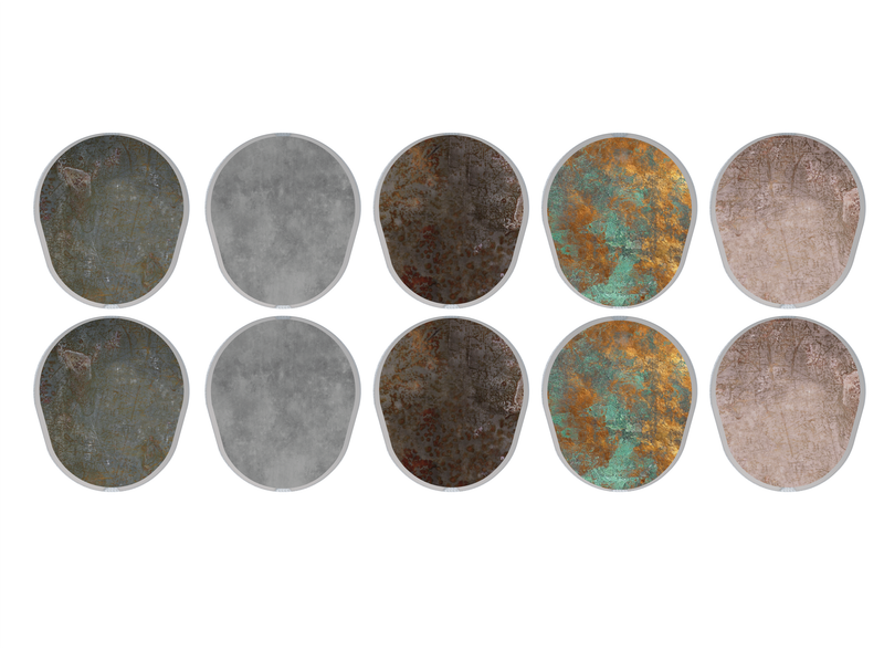 Dexcom G7 Transmitter Stickers (10-Count) Grunge