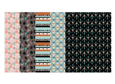 Tube Tape for Nasogastric or Oxygen Tubes | Punchy Western 5-Pack Medical Tape (4&quot; x 3&quot; Sheets)