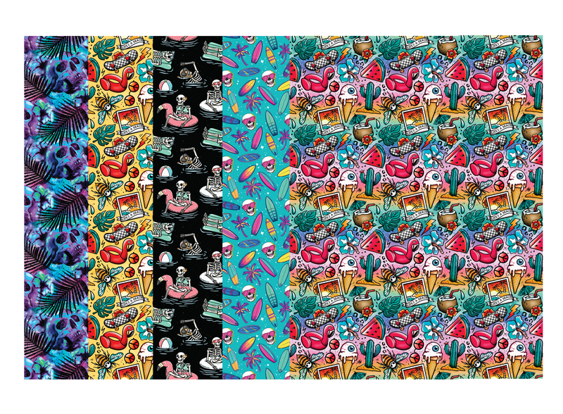 Tube Tape for Nasogastric or Oxygen Tubes | Alt Summer 5-Pack Medical Tape (4&quot; x 3&quot; Sheets)