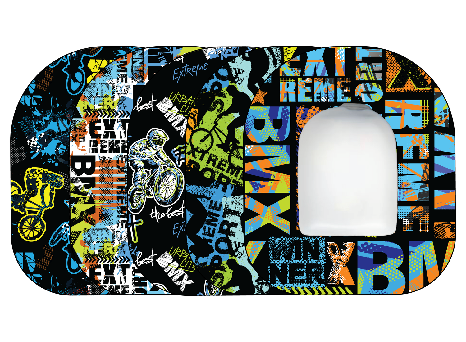 Glucomart Omnipod Adhesive Patches (5-Pack) BMX