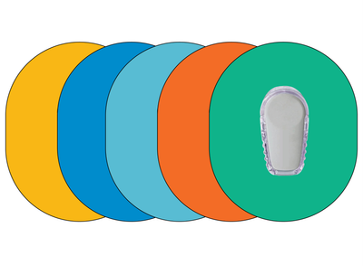 Glucomart Dexcom G6 Adhesive Patches (5-Pack) Solids