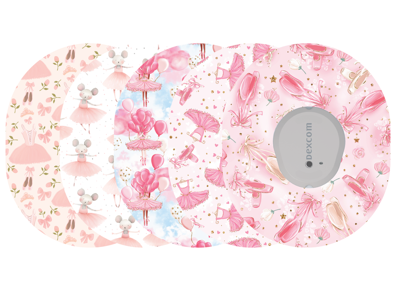 Glucomart Dexcom G7 Adhesive Patches (5-Pack) Ballet