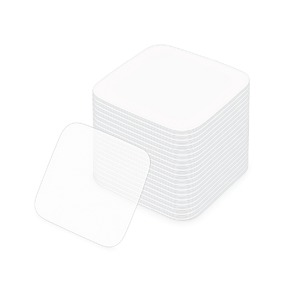 External Adhesive for Attaching Insulin Pump to Glucomart Patch - 20 Count (3.5 x 3.5 cm)