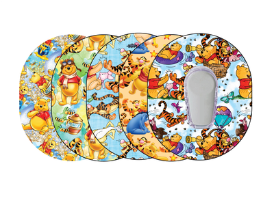 Glucomart Premium Dexcom G6 Patches Bear Dexcom G6 Adhesive 5-Pack
