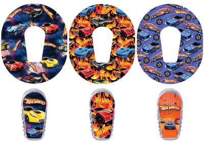 Glucomart Premium Dexcom G6 Patches and Dexcom G6 Stickers Cars Dexcom 3-Pack