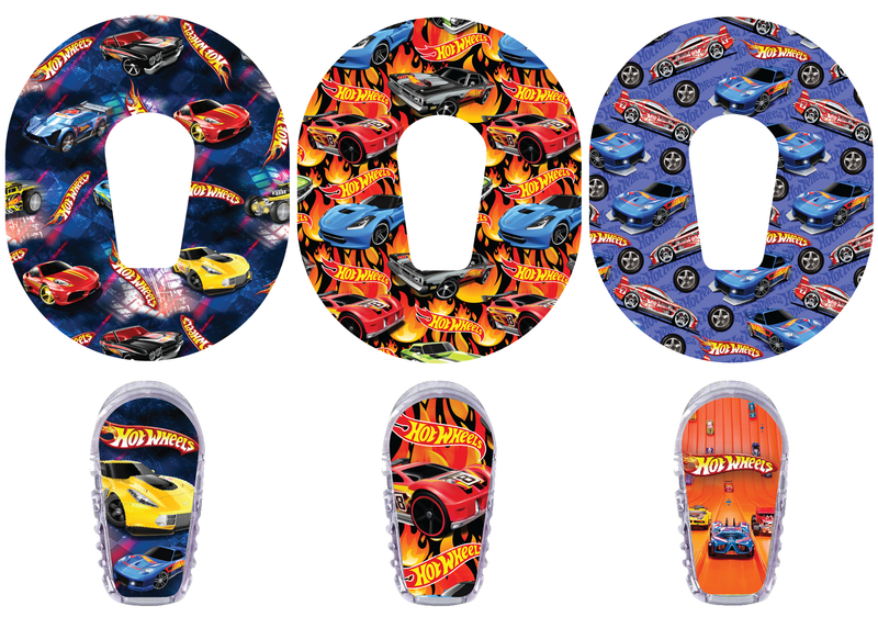 Glucomart Premium Dexcom G6 Patches and Dexcom G6 Stickers Cars Dexcom 3-Pack RETIRING