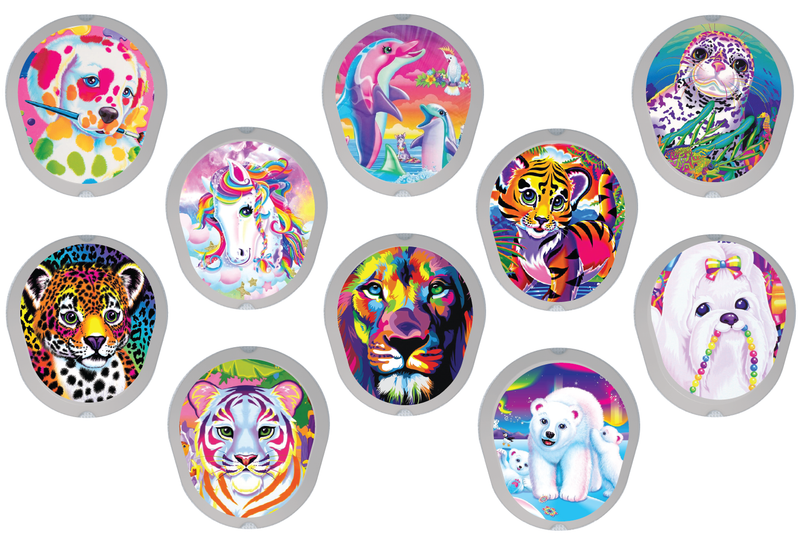 Dexcom G7 Transmitter Stickers Girl&#39;s Dexcom Sticker 10-Count | Glucomart