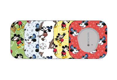 ​Glucomart Mini Dexcom G7 Adhesive Patches with Grip Bumper - Magical Mouse