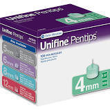 Unifine Pen Needles 5 mm 31G 3/16" (100 ct)