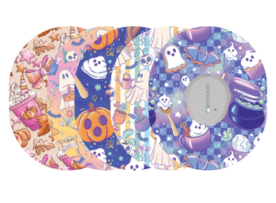 halloween dexcom g7 patches cgm tape overpatch cute dexcom patch