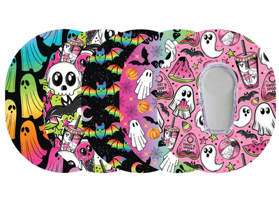 Glucomart Dexcom G6 Adhesive Patches (5-Pack) Neon Halloween