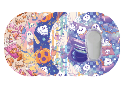 Glucomart Dexcom G6 Adhesive Patches (5-Pack) Spirited Season Halloween