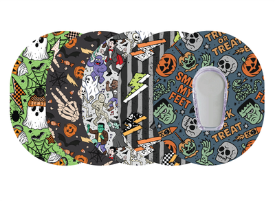 Glucomart Dexcom G6 Adhesive Patches (5-Pack) Spook Squad Halloween