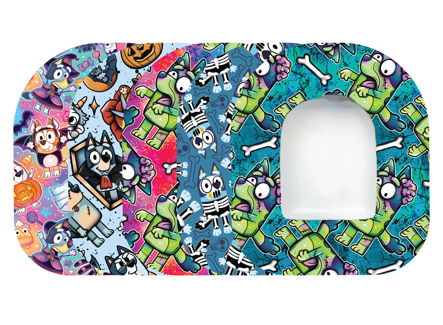 Bluey omnipod patches