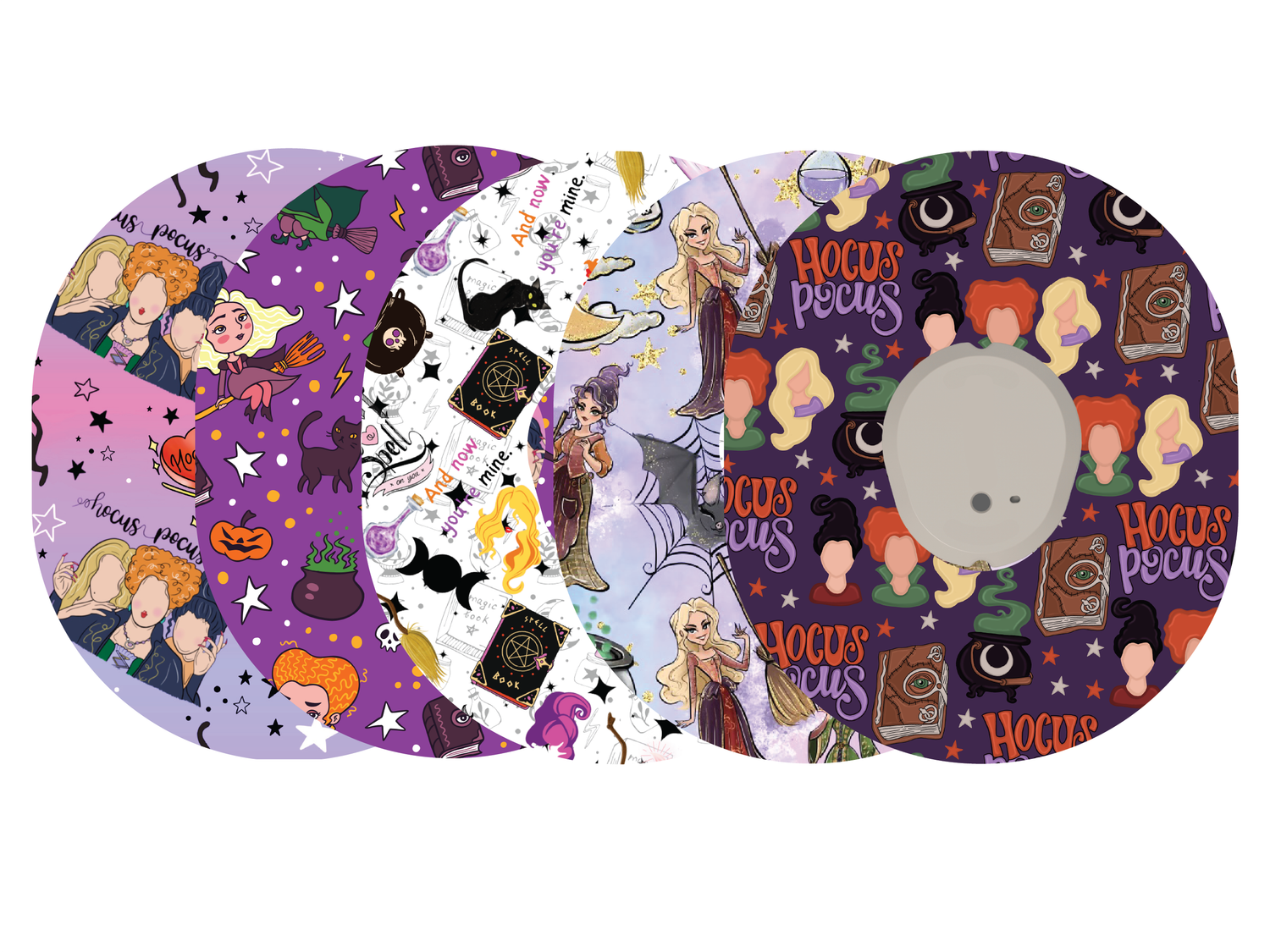 Glucomart Dexcom G7 Adhesive Patches (5-Pack) Witches